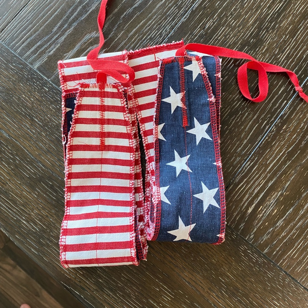 American Flag wrist wraps
